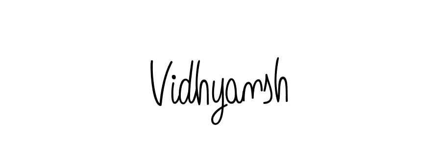 Also we have Vidhyansh name is the best signature style. Create professional handwritten signature collection using Angelique-Rose-font-FFP autograph style. Vidhyansh signature style 5 images and pictures png