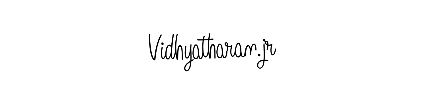 Once you've used our free online signature maker to create your best signature Angelique-Rose-font-FFP style, it's time to enjoy all of the benefits that Vidhyatharan.jr name signing documents. Vidhyatharan.jr signature style 5 images and pictures png