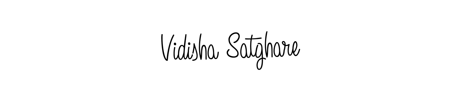 It looks lik you need a new signature style for name Vidisha Satghare. Design unique handwritten (Angelique-Rose-font-FFP) signature with our free signature maker in just a few clicks. Vidisha Satghare signature style 5 images and pictures png