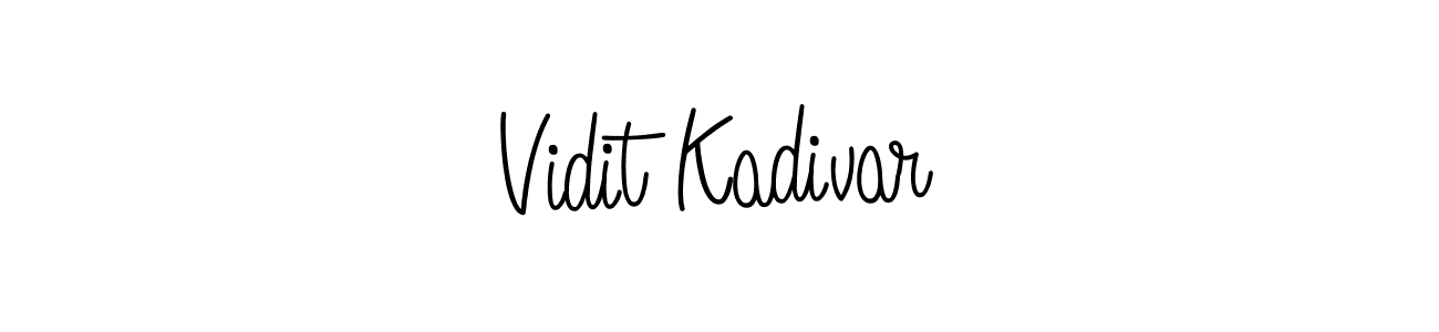 Check out images of Autograph of Vidit Kadivar name. Actor Vidit Kadivar Signature Style. Angelique-Rose-font-FFP is a professional sign style online. Vidit Kadivar signature style 5 images and pictures png