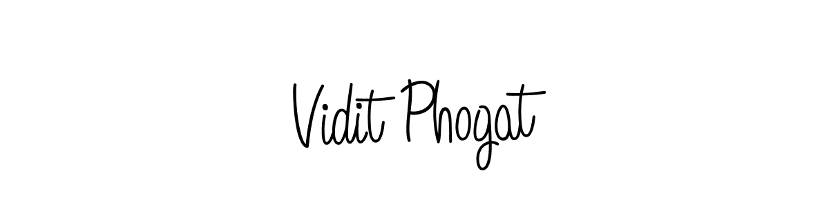 This is the best signature style for the Vidit Phogat name. Also you like these signature font (Angelique-Rose-font-FFP). Mix name signature. Vidit Phogat signature style 5 images and pictures png
