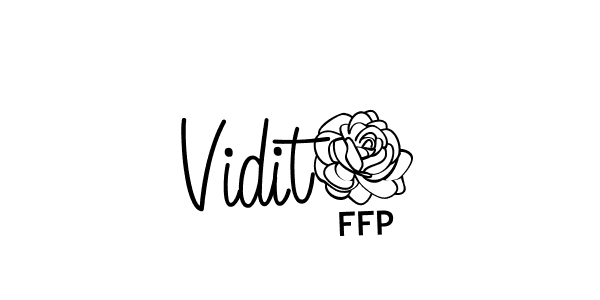 Once you've used our free online signature maker to create your best signature Angelique-Rose-font-FFP style, it's time to enjoy all of the benefits that Vidit7 name signing documents. Vidit7 signature style 5 images and pictures png