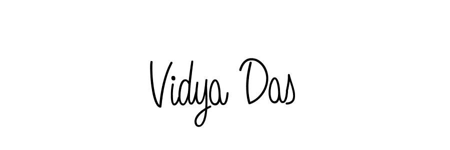 Vidya Das stylish signature style. Best Handwritten Sign (Angelique-Rose-font-FFP) for my name. Handwritten Signature Collection Ideas for my name Vidya Das. Vidya Das signature style 5 images and pictures png