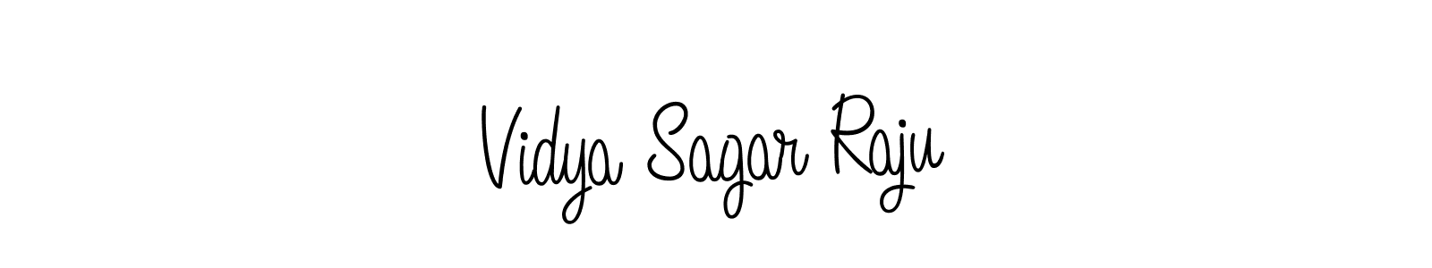 if you are searching for the best signature style for your name Vidya Sagar Raju. so please give up your signature search. here we have designed multiple signature styles  using Angelique-Rose-font-FFP. Vidya Sagar Raju signature style 5 images and pictures png