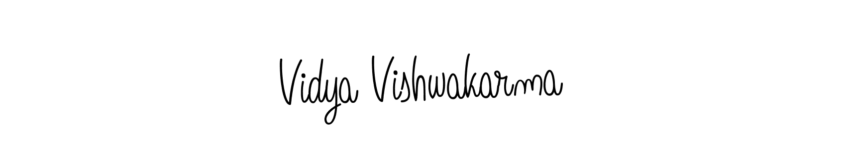 Best and Professional Signature Style for Vidya Vishwakarma. Angelique-Rose-font-FFP Best Signature Style Collection. Vidya Vishwakarma signature style 5 images and pictures png
