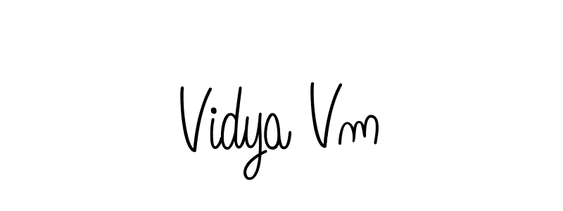 Here are the top 10 professional signature styles for the name Vidya Vm. These are the best autograph styles you can use for your name. Vidya Vm signature style 5 images and pictures png