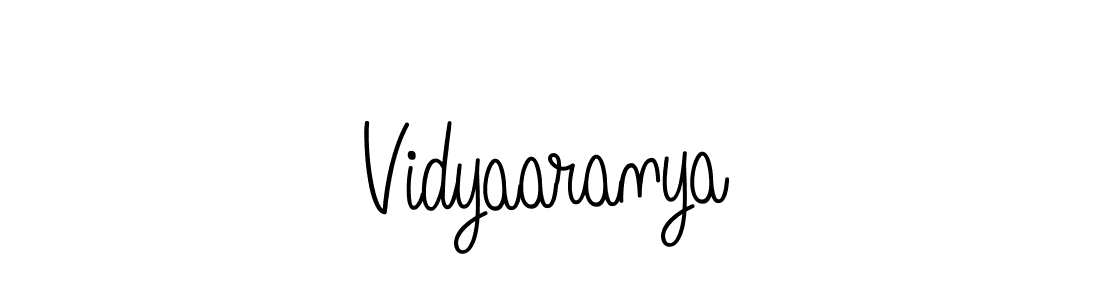 Make a beautiful signature design for name Vidyaaranya. Use this online signature maker to create a handwritten signature for free. Vidyaaranya signature style 5 images and pictures png