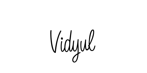 Make a short Vidyul signature style. Manage your documents anywhere anytime using Angelique-Rose-font-FFP. Create and add eSignatures, submit forms, share and send files easily. Vidyul signature style 5 images and pictures png