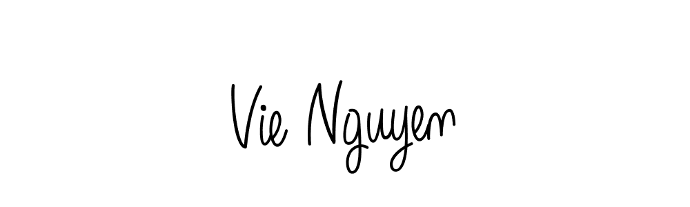 Best and Professional Signature Style for Vie Nguyen. Angelique-Rose-font-FFP Best Signature Style Collection. Vie Nguyen signature style 5 images and pictures png