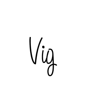 Also we have Vig name is the best signature style. Create professional handwritten signature collection using Angelique-Rose-font-FFP autograph style. Vig signature style 5 images and pictures png
