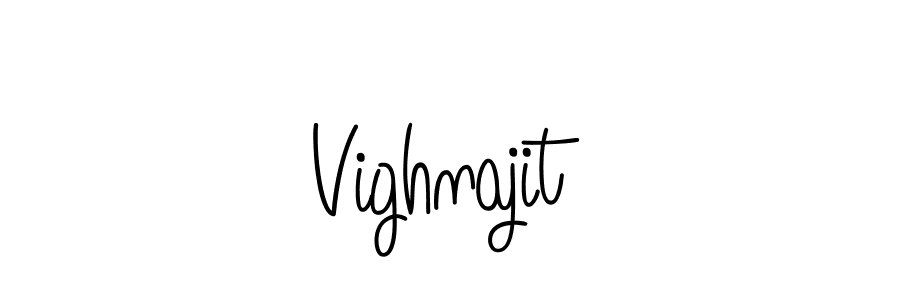Use a signature maker to create a handwritten signature online. With this signature software, you can design (Angelique-Rose-font-FFP) your own signature for name Vighnajit. Vighnajit signature style 5 images and pictures png