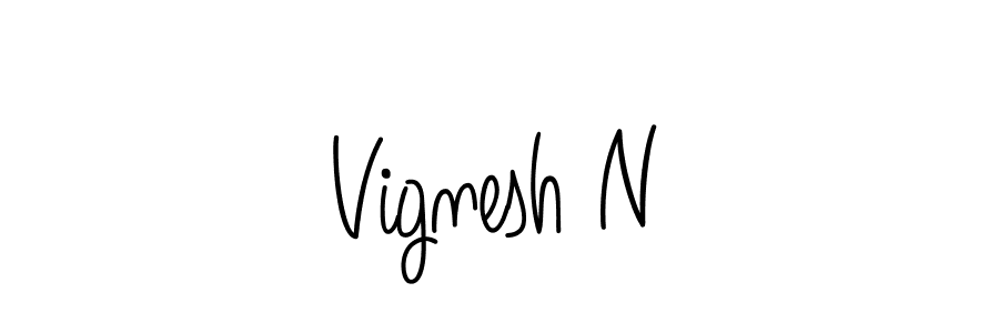 Once you've used our free online signature maker to create your best signature Angelique-Rose-font-FFP style, it's time to enjoy all of the benefits that Vignesh N name signing documents. Vignesh N signature style 5 images and pictures png