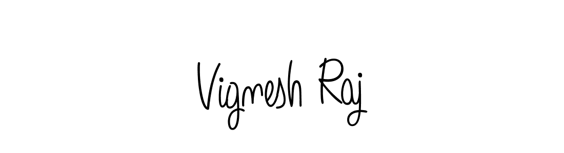 How to make Vignesh Raj signature? Angelique-Rose-font-FFP is a professional autograph style. Create handwritten signature for Vignesh Raj name. Vignesh Raj signature style 5 images and pictures png