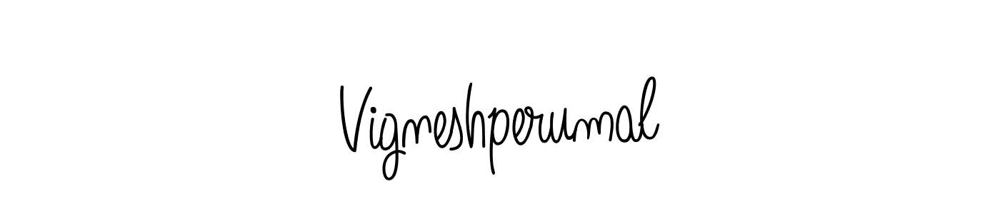 Make a short Vigneshperumal signature style. Manage your documents anywhere anytime using Angelique-Rose-font-FFP. Create and add eSignatures, submit forms, share and send files easily. Vigneshperumal signature style 5 images and pictures png