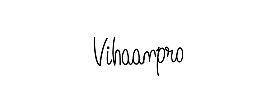 Best and Professional Signature Style for Vihaanpro. Angelique-Rose-font-FFP Best Signature Style Collection. Vihaanpro signature style 5 images and pictures png