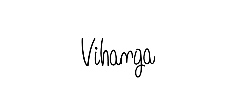 This is the best signature style for the Vihanga  name. Also you like these signature font (Angelique-Rose-font-FFP). Mix name signature. Vihanga  signature style 5 images and pictures png