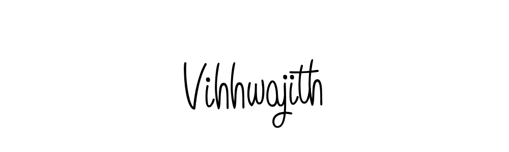 You should practise on your own different ways (Angelique-Rose-font-FFP) to write your name (Vihhwajith) in signature. don't let someone else do it for you. Vihhwajith signature style 5 images and pictures png