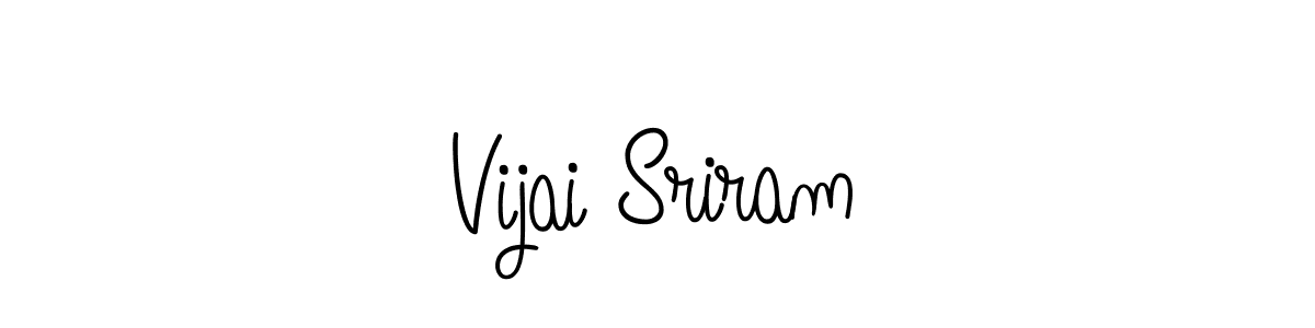 How to make Vijai Sriram signature? Angelique-Rose-font-FFP is a professional autograph style. Create handwritten signature for Vijai Sriram name. Vijai Sriram signature style 5 images and pictures png