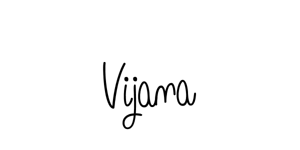 The best way (Angelique-Rose-font-FFP) to make a short signature is to pick only two or three words in your name. The name Vijana include a total of six letters. For converting this name. Vijana signature style 5 images and pictures png