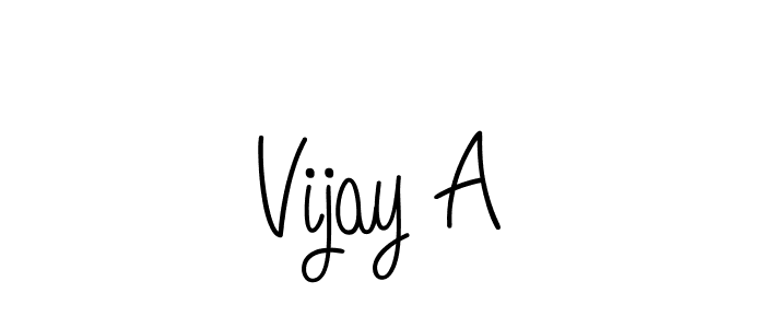 Once you've used our free online signature maker to create your best signature Angelique-Rose-font-FFP style, it's time to enjoy all of the benefits that Vijay A name signing documents. Vijay A signature style 5 images and pictures png