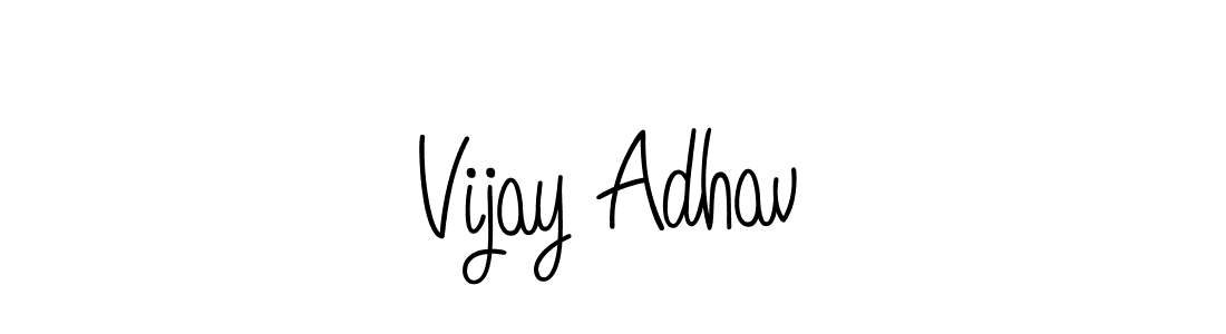 How to Draw Vijay Adhav signature style? Angelique-Rose-font-FFP is a latest design signature styles for name Vijay Adhav. Vijay Adhav signature style 5 images and pictures png
