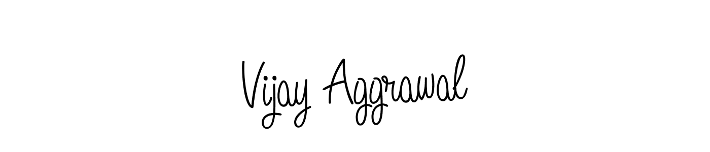 Make a beautiful signature design for name Vijay Aggrawal. Use this online signature maker to create a handwritten signature for free. Vijay Aggrawal signature style 5 images and pictures png