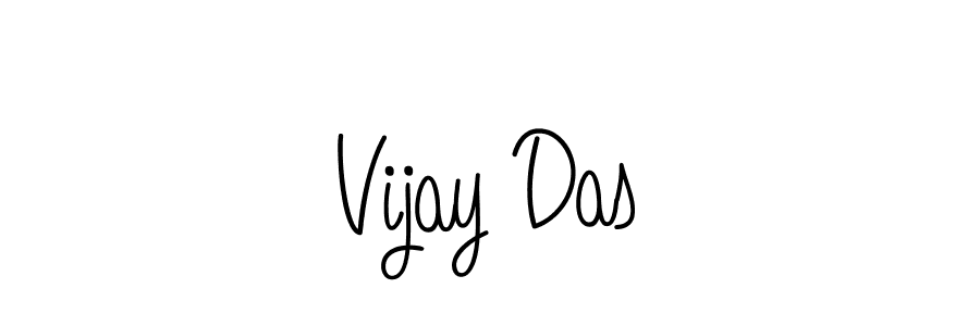 How to make Vijay Das name signature. Use Angelique-Rose-font-FFP style for creating short signs online. This is the latest handwritten sign. Vijay Das signature style 5 images and pictures png