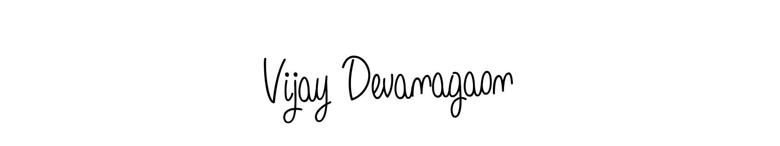 Also we have Vijay Devanagaon name is the best signature style. Create professional handwritten signature collection using Angelique-Rose-font-FFP autograph style. Vijay Devanagaon signature style 5 images and pictures png