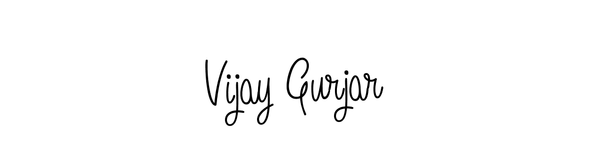 Vijay Gurjar stylish signature style. Best Handwritten Sign (Angelique-Rose-font-FFP) for my name. Handwritten Signature Collection Ideas for my name Vijay Gurjar. Vijay Gurjar signature style 5 images and pictures png