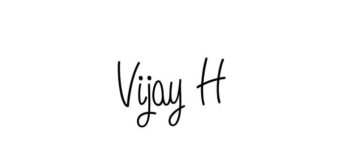 Make a beautiful signature design for name Vijay H. Use this online signature maker to create a handwritten signature for free. Vijay H signature style 5 images and pictures png
