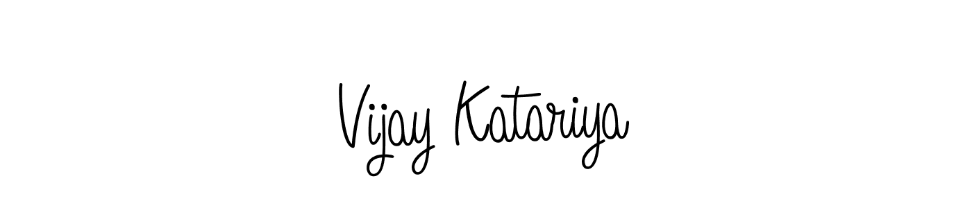 Vijay Katariya stylish signature style. Best Handwritten Sign (Angelique-Rose-font-FFP) for my name. Handwritten Signature Collection Ideas for my name Vijay Katariya. Vijay Katariya signature style 5 images and pictures png