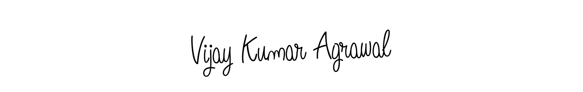 Vijay Kumar Agrawal stylish signature style. Best Handwritten Sign (Angelique-Rose-font-FFP) for my name. Handwritten Signature Collection Ideas for my name Vijay Kumar Agrawal. Vijay Kumar Agrawal signature style 5 images and pictures png