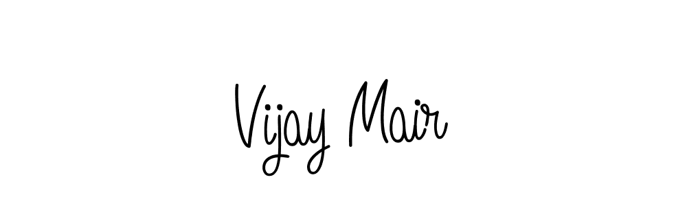 Make a beautiful signature design for name Vijay Mair. With this signature (Angelique-Rose-font-FFP) style, you can create a handwritten signature for free. Vijay Mair signature style 5 images and pictures png