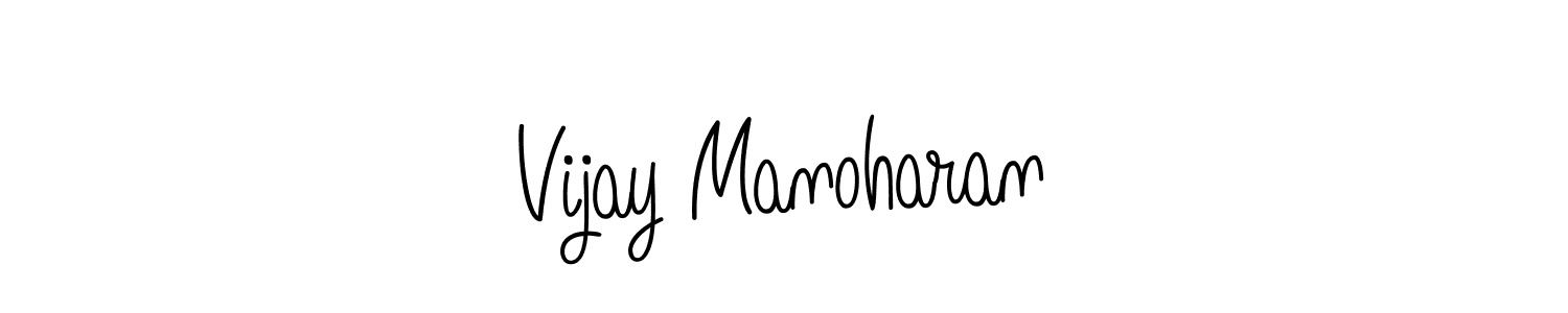 Make a short Vijay Manoharan signature style. Manage your documents anywhere anytime using Angelique-Rose-font-FFP. Create and add eSignatures, submit forms, share and send files easily. Vijay Manoharan signature style 5 images and pictures png