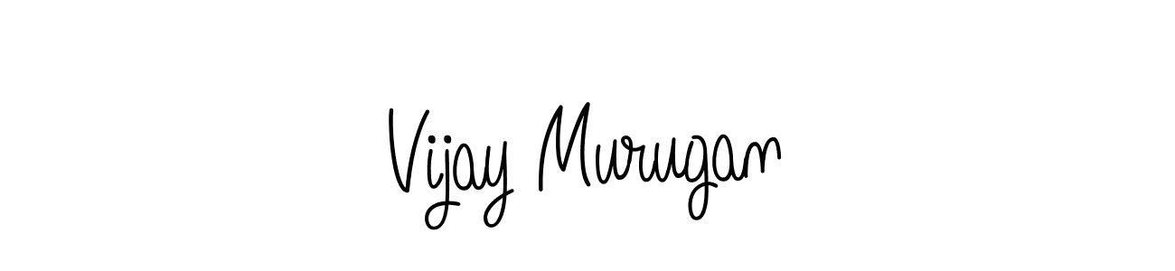 Vijay Murugan stylish signature style. Best Handwritten Sign (Angelique-Rose-font-FFP) for my name. Handwritten Signature Collection Ideas for my name Vijay Murugan. Vijay Murugan signature style 5 images and pictures png