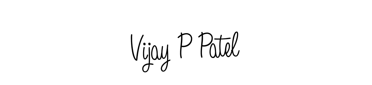 Once you've used our free online signature maker to create your best signature Angelique-Rose-font-FFP style, it's time to enjoy all of the benefits that Vijay P Patel name signing documents. Vijay P Patel signature style 5 images and pictures png