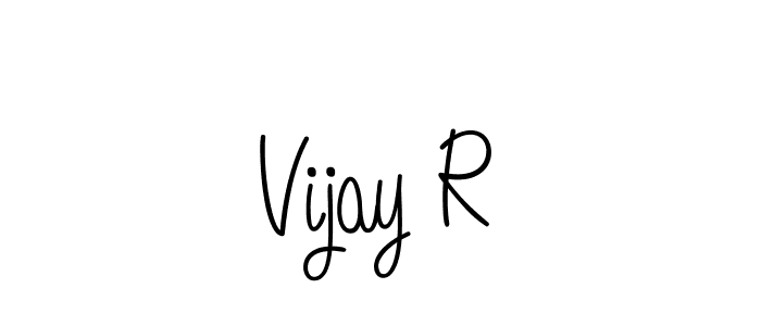 Make a beautiful signature design for name Vijay R. Use this online signature maker to create a handwritten signature for free. Vijay R signature style 5 images and pictures png