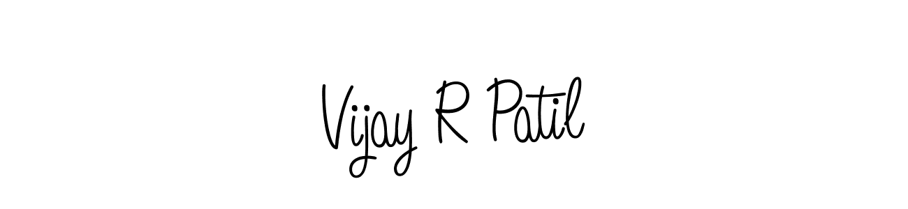 if you are searching for the best signature style for your name Vijay R Patil. so please give up your signature search. here we have designed multiple signature styles  using Angelique-Rose-font-FFP. Vijay R Patil signature style 5 images and pictures png