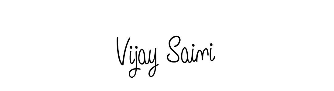 Make a beautiful signature design for name Vijay Saini. Use this online signature maker to create a handwritten signature for free. Vijay Saini signature style 5 images and pictures png