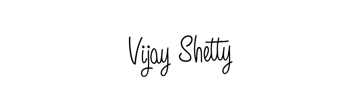 Create a beautiful signature design for name Vijay Shetty. With this signature (Angelique-Rose-font-FFP) fonts, you can make a handwritten signature for free. Vijay Shetty signature style 5 images and pictures png