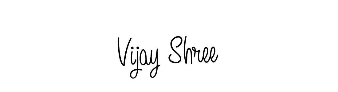 Once you've used our free online signature maker to create your best signature Angelique-Rose-font-FFP style, it's time to enjoy all of the benefits that Vijay Shree name signing documents. Vijay Shree signature style 5 images and pictures png