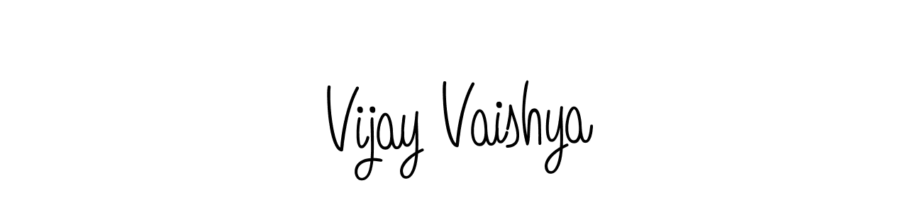 Also we have Vijay Vaishya name is the best signature style. Create professional handwritten signature collection using Angelique-Rose-font-FFP autograph style. Vijay Vaishya signature style 5 images and pictures png