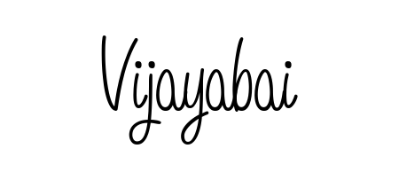 Turn your name Vijayabai into a signature brand with Angelique-Rose-font-FFP styling. Download in standard PNG or transparent format anytime. Vijayabai signature style 5 images and pictures png