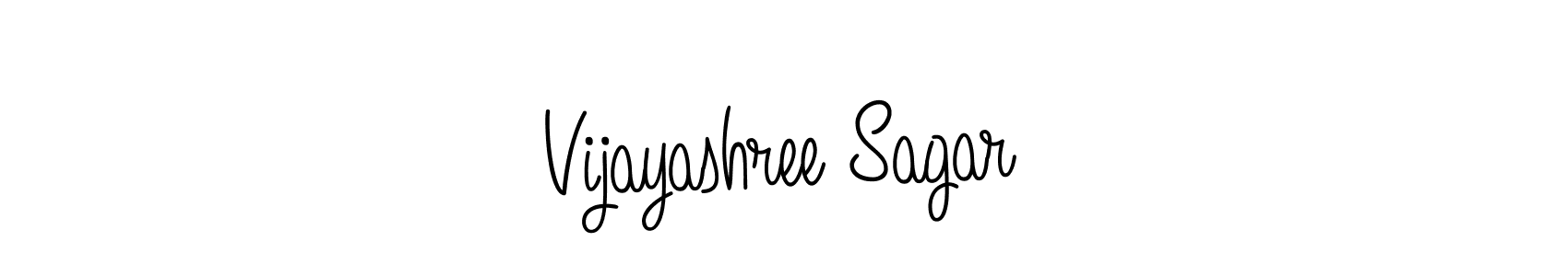 This is the best signature style for the Vijayashree Sagar name. Also you like these signature font (Angelique-Rose-font-FFP). Mix name signature. Vijayashree Sagar signature style 5 images and pictures png