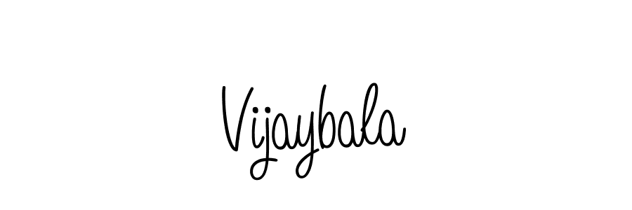 Vijaybala stylish signature style. Best Handwritten Sign (Angelique-Rose-font-FFP) for my name. Handwritten Signature Collection Ideas for my name Vijaybala. Vijaybala signature style 5 images and pictures png