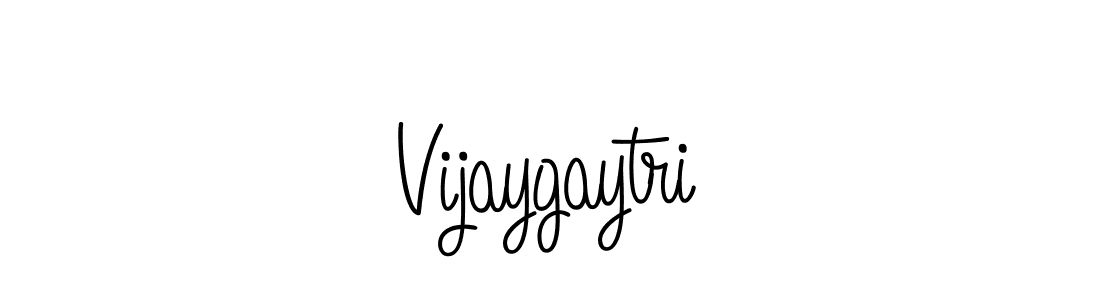 Use a signature maker to create a handwritten signature online. With this signature software, you can design (Angelique-Rose-font-FFP) your own signature for name Vijaygaytri. Vijaygaytri signature style 5 images and pictures png