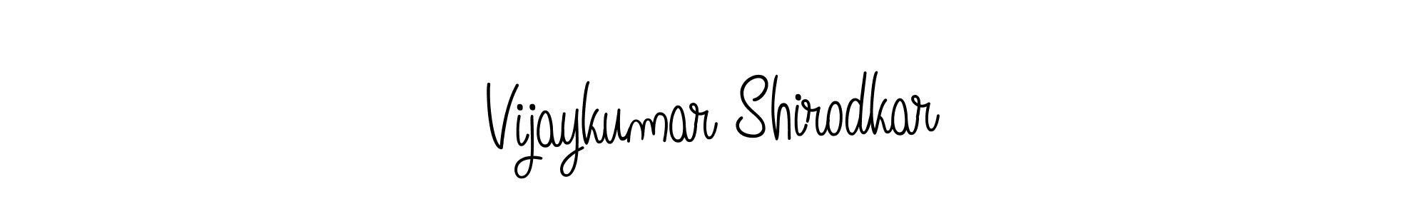 You can use this online signature creator to create a handwritten signature for the name Vijaykumar Shirodkar. This is the best online autograph maker. Vijaykumar Shirodkar signature style 5 images and pictures png