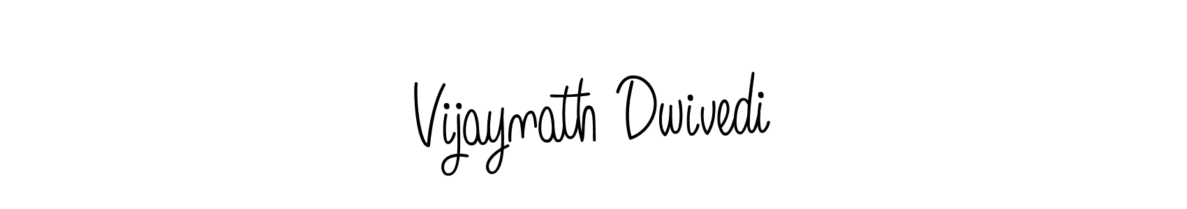 Create a beautiful signature design for name Vijaynath Dwivedi. With this signature (Angelique-Rose-font-FFP) fonts, you can make a handwritten signature for free. Vijaynath Dwivedi signature style 5 images and pictures png