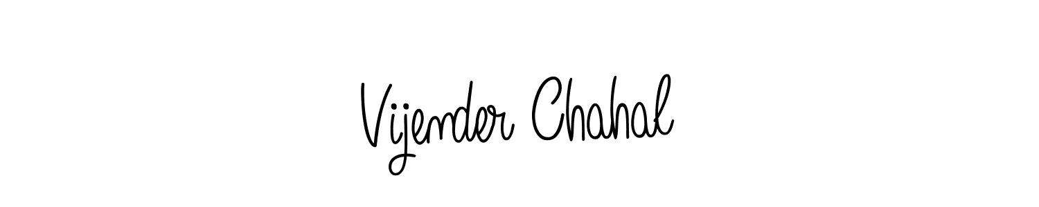 Also You can easily find your signature by using the search form. We will create Vijender Chahal name handwritten signature images for you free of cost using Angelique-Rose-font-FFP sign style. Vijender Chahal signature style 5 images and pictures png