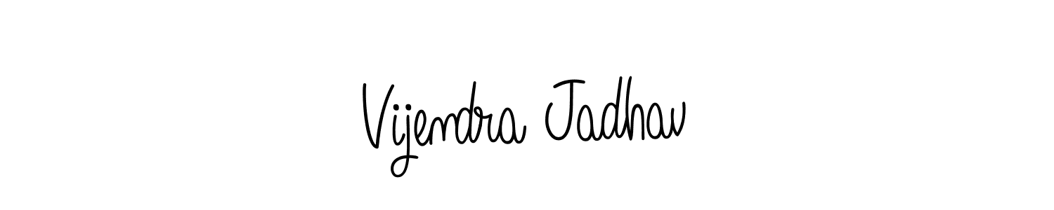 Here are the top 10 professional signature styles for the name Vijendra Jadhav. These are the best autograph styles you can use for your name. Vijendra Jadhav signature style 5 images and pictures png